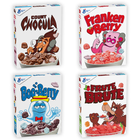 General Mills classic Monster Cereals back in stock!