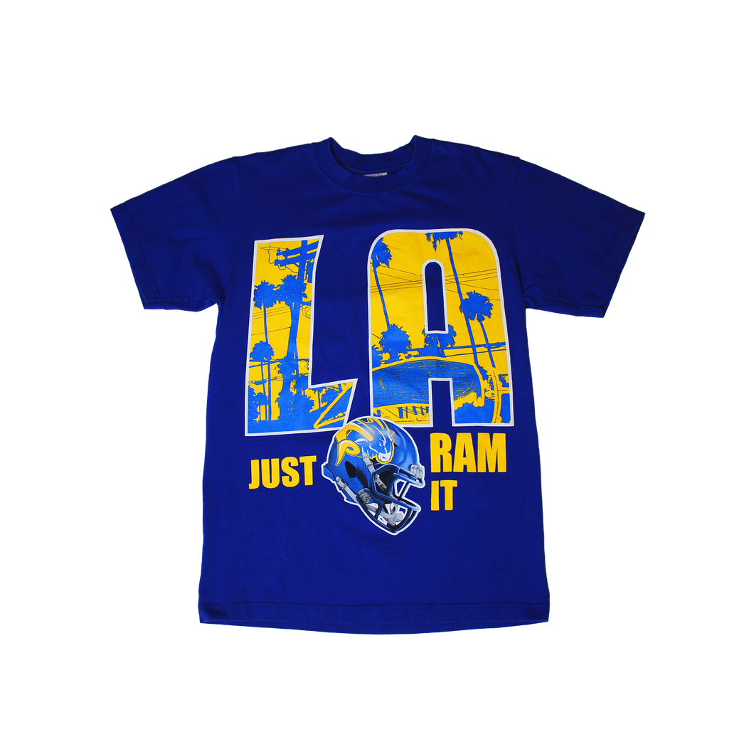 LA Rams “Just Ram It” Logo Tee