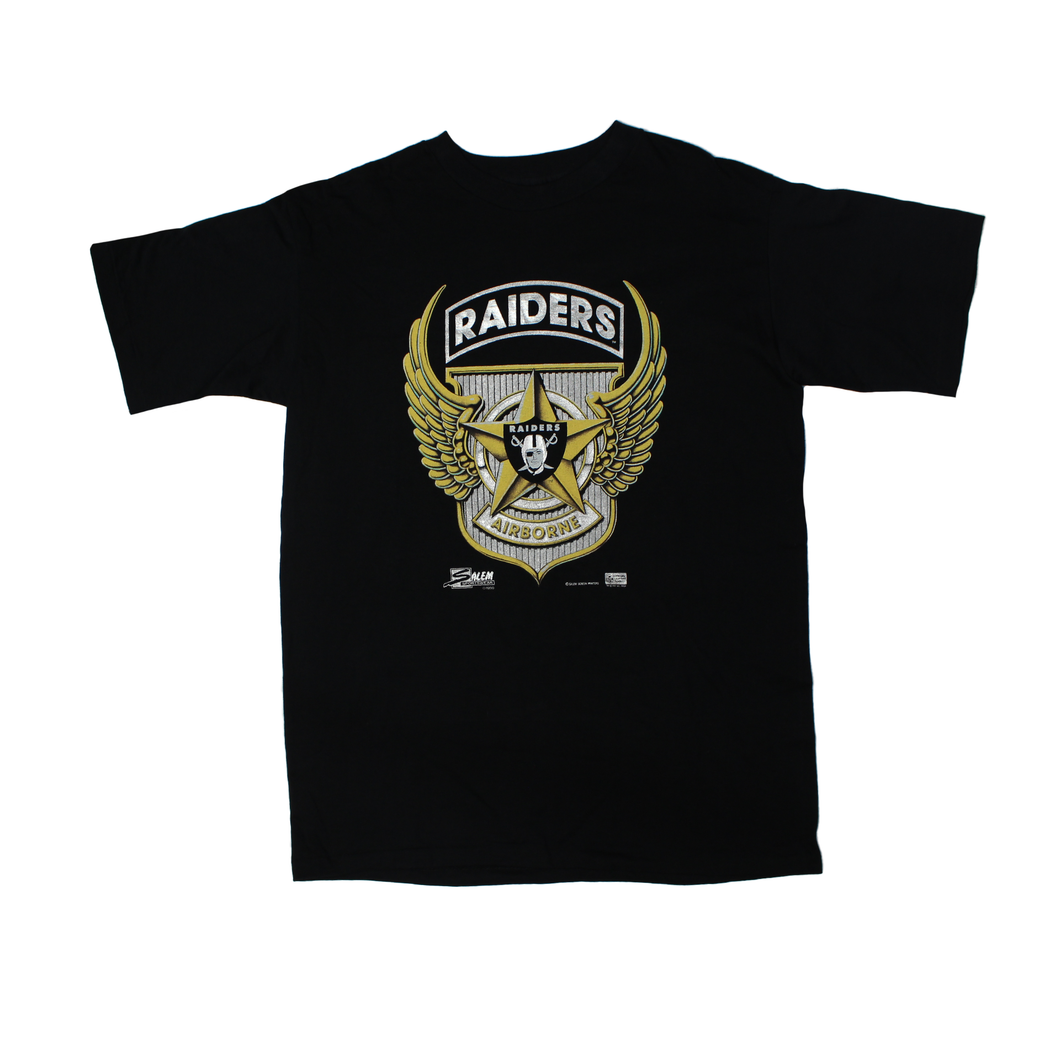 Vinatge Salem Sportswear ''Raiders Airbone'' Shirt
