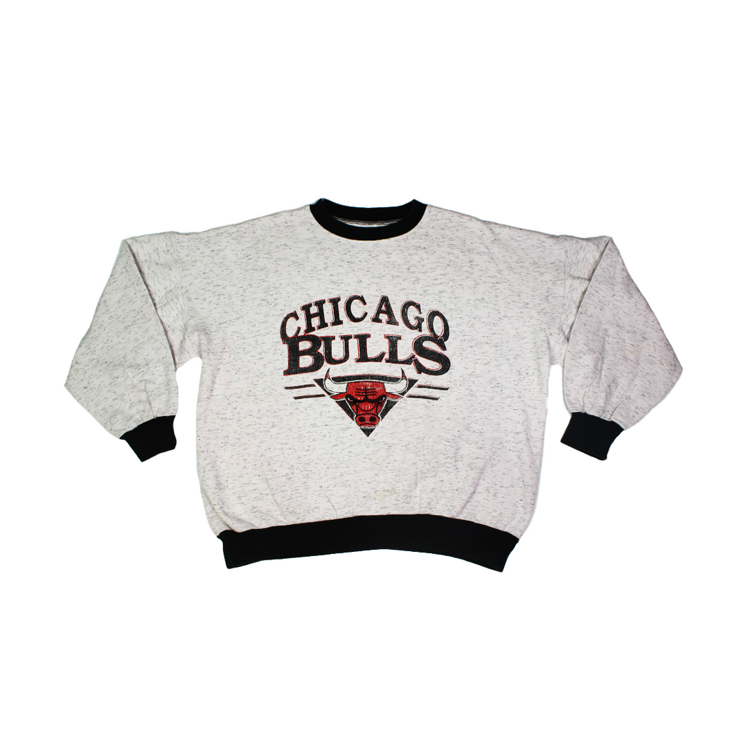 Vintage 90s Chicago Bulls Sweater (washed out tag)