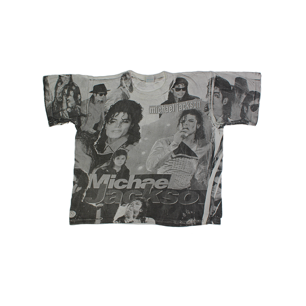 Vintage Michael Jackson all-over-print Shirt