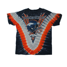 Load image into Gallery viewer, Vintage Denver Broncos Tye-die Shirt
