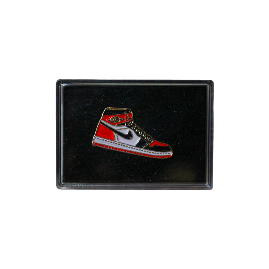 Jordan 1 Retro High - Bred Toe - Sneaker Pin