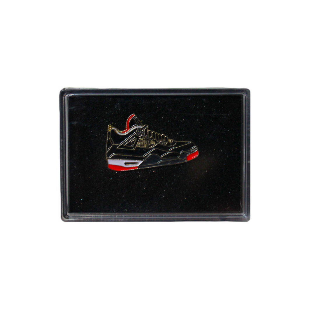 Jordan 4 Retro - Bred -Sneaker Pin