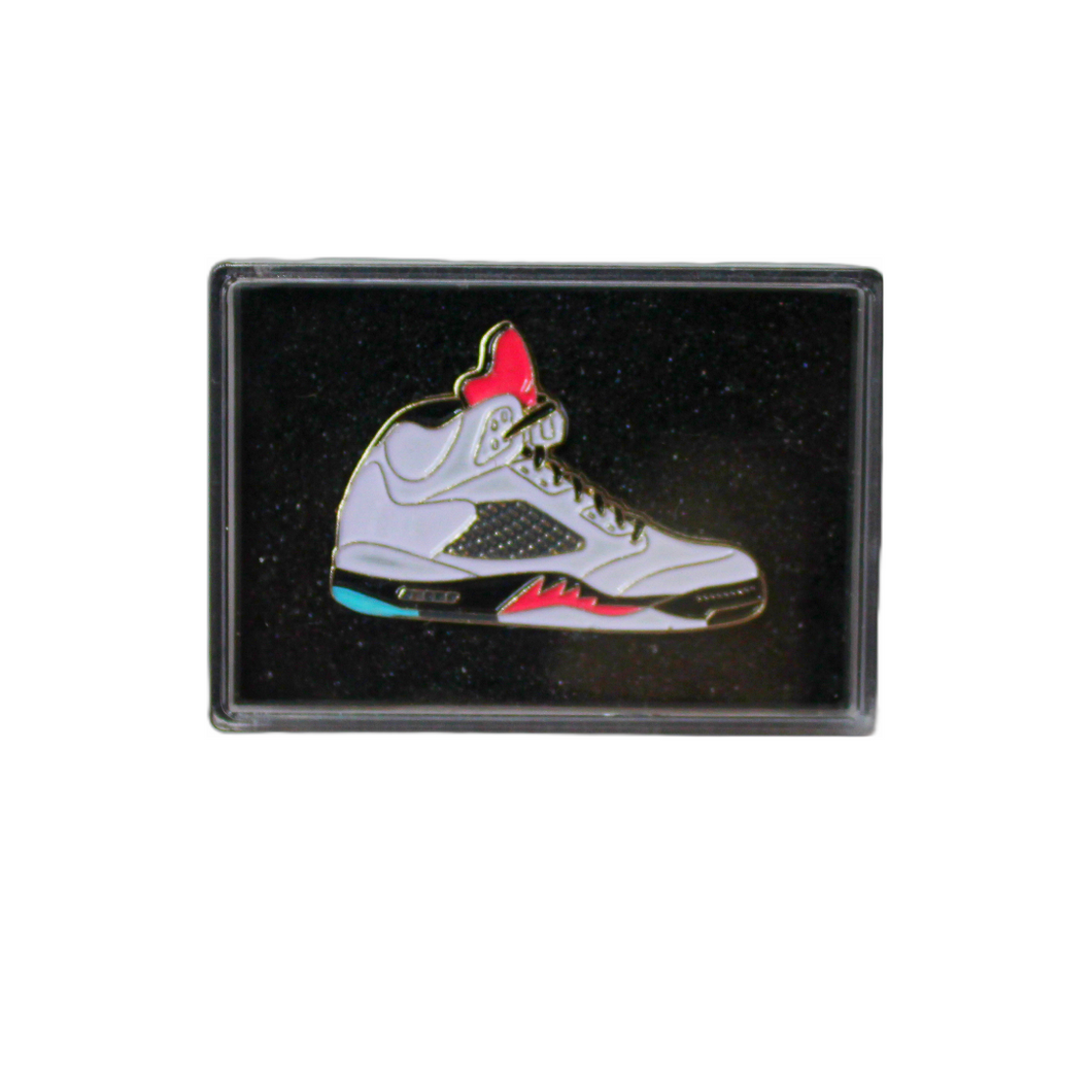 Jordan 5 Retro - Fire Red 2.0 - Sneaker Pin