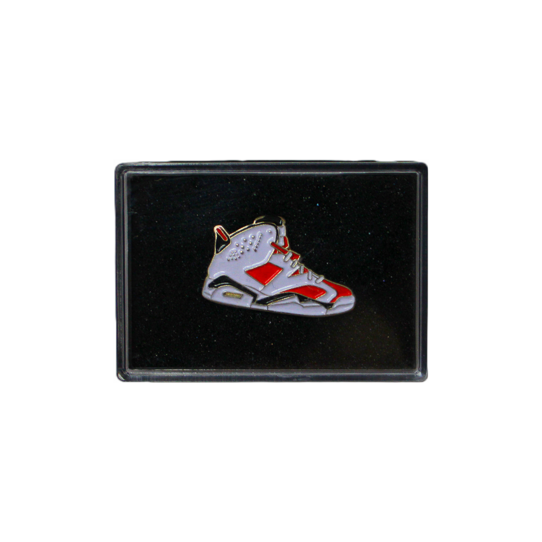 Jordan 6 Retro - Carmine - Sneaker Pin