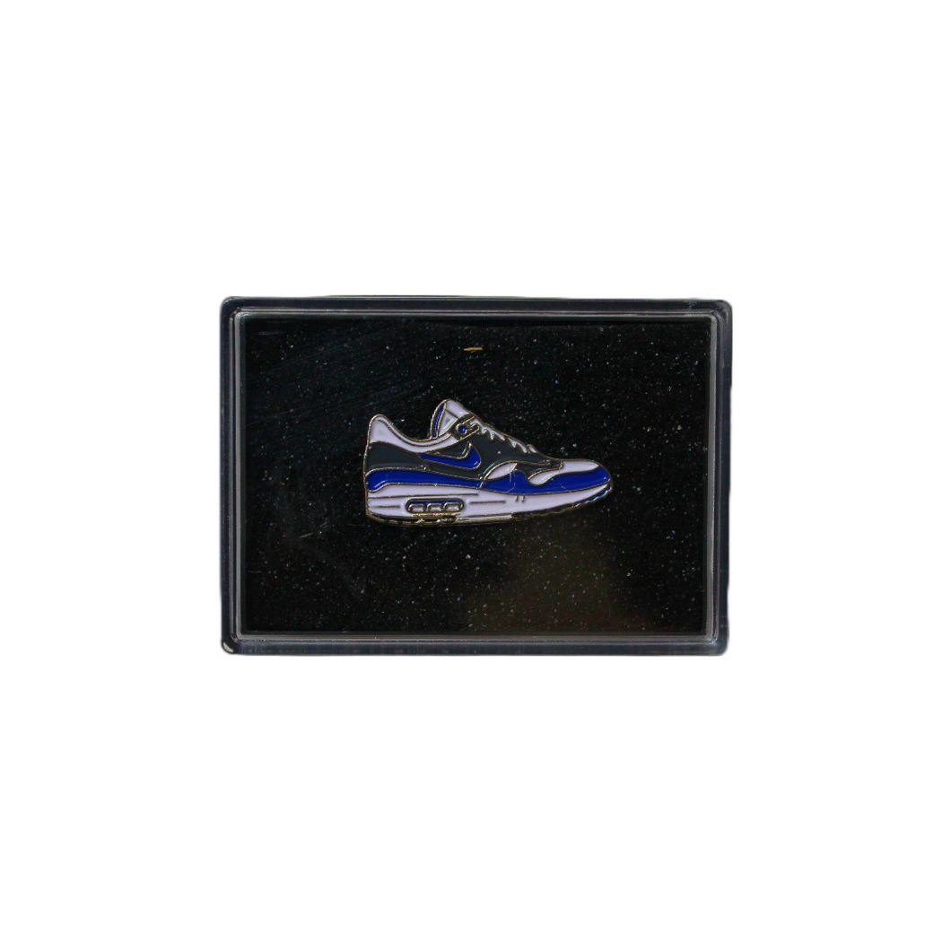 Nike Air Max 1 Essential - White University Blue - Sneaker Pin