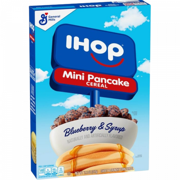 iHop Mini Pancake Blueberry & Syrup Cereal (317g)