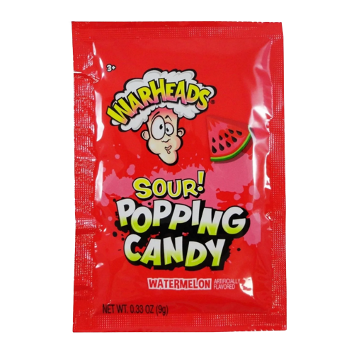 Warheads Sour Popping Watermelon Candy (9g)
