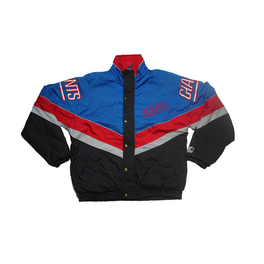 Vintage Starter Pro Line New York Giants Winter Jacket (no hood)(M)