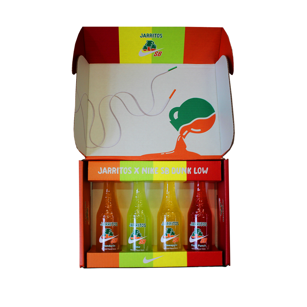 Nike SB Jarritos Special Box with Limited Edition Soda