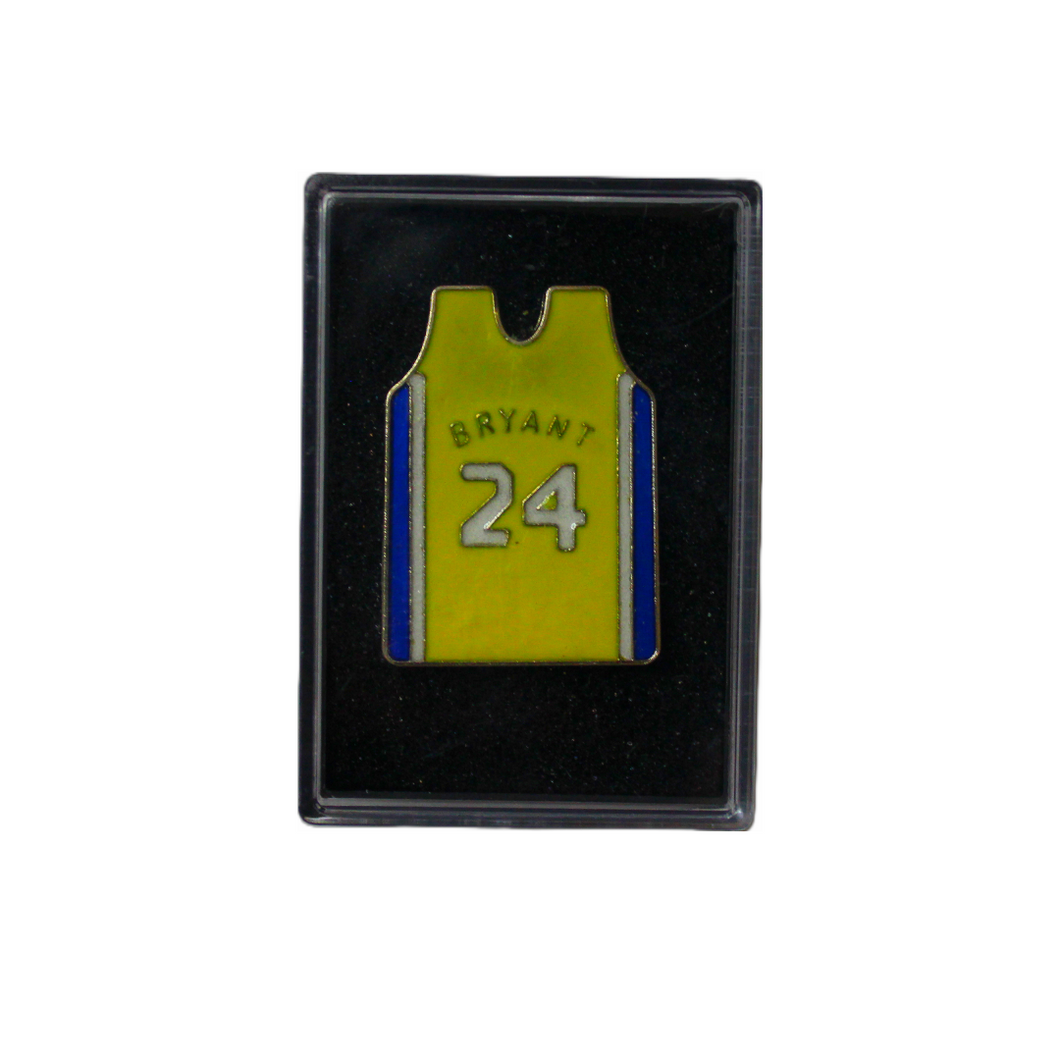 Kobe Bryant #24 Jersey Pin