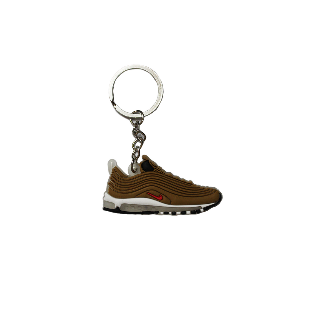 Nike Air Max 97 OG Metallic Gold/Varsity Red Key-Chain