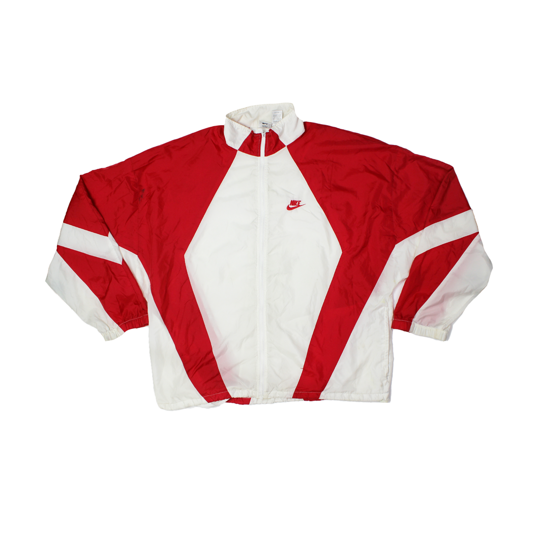 Vintage Nike Nylon Jacket Red (XL)