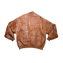Load image into Gallery viewer, Premium Vintage Marc Buchanan Pelle Pelle stitched Leather jacket
