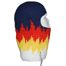 Load image into Gallery viewer, Comeflor handmade Balaclava mask flames
