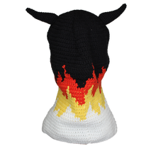 Load image into Gallery viewer, Comeflor handmade Balaclava Mask devil flames
