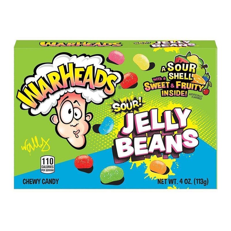 Warheads jelly beans (113g)