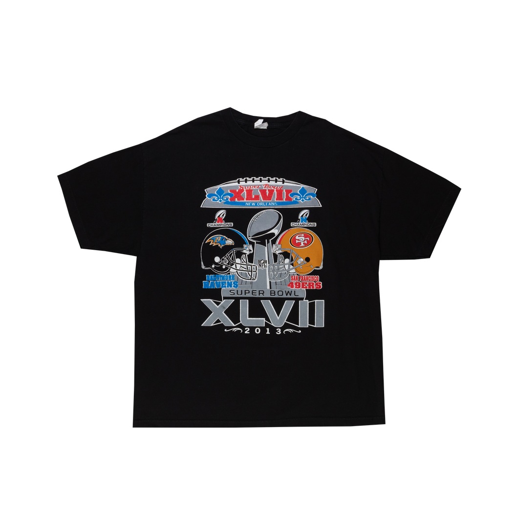 Super Bowl XLVII Short Sleeve Shirt (2XL)