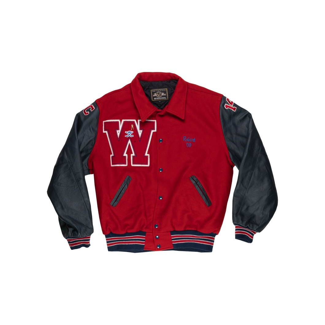 Vintage “Wall Varsity” College Jacket (XL)