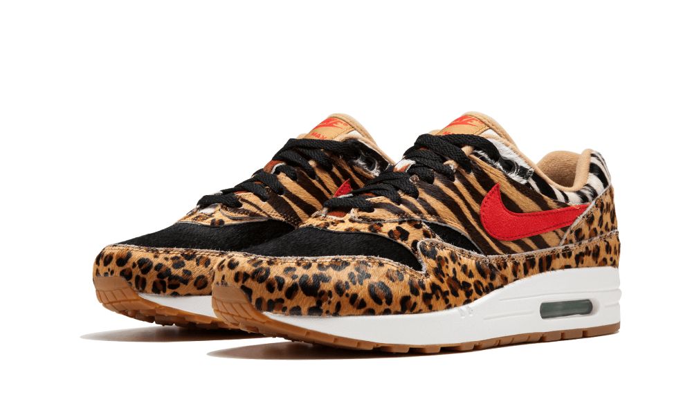 Nike Air Max 1 DLX Wheat/Sport Red-Bison