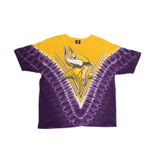 Load image into Gallery viewer, Vintage Minnesota Vikings tie-dye Shirt
