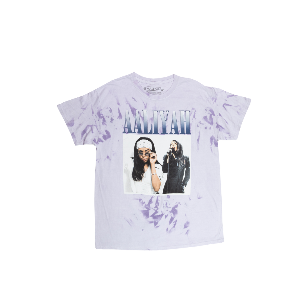 Aaliyah Pasta Purple Graphic Shirt