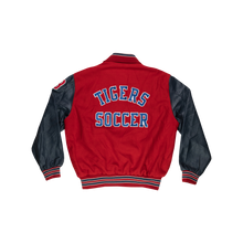 Load image into Gallery viewer, Vintage “Tigers Soccer” Varsity College Jacket (XL)
