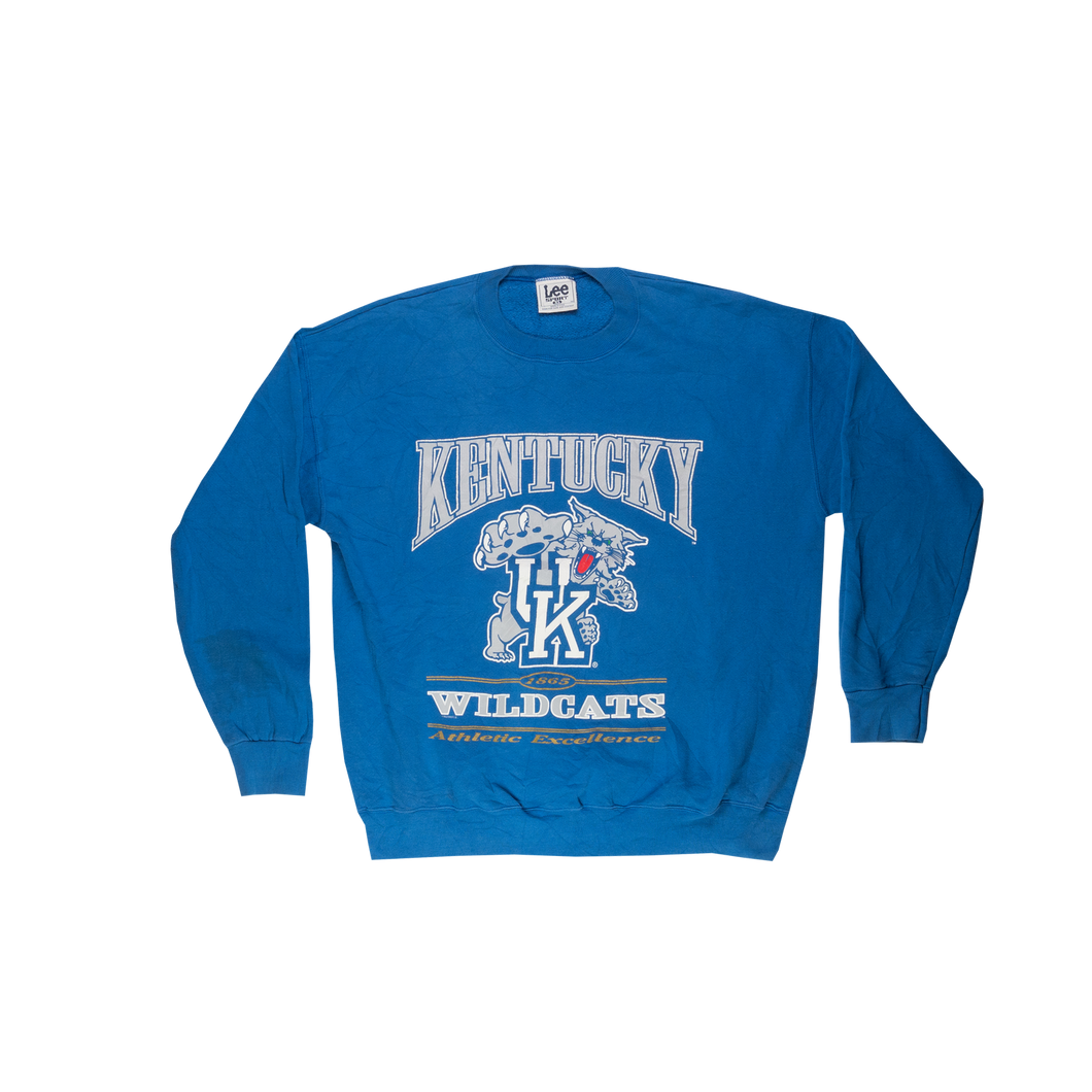 Vintage Lee Sports Kentucky Wildcats Logo Sweater