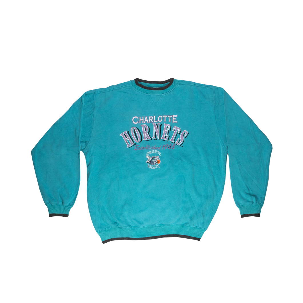 Vintage Logo Athletic “Charlotte Hornets” 1988 Sweater (XL)