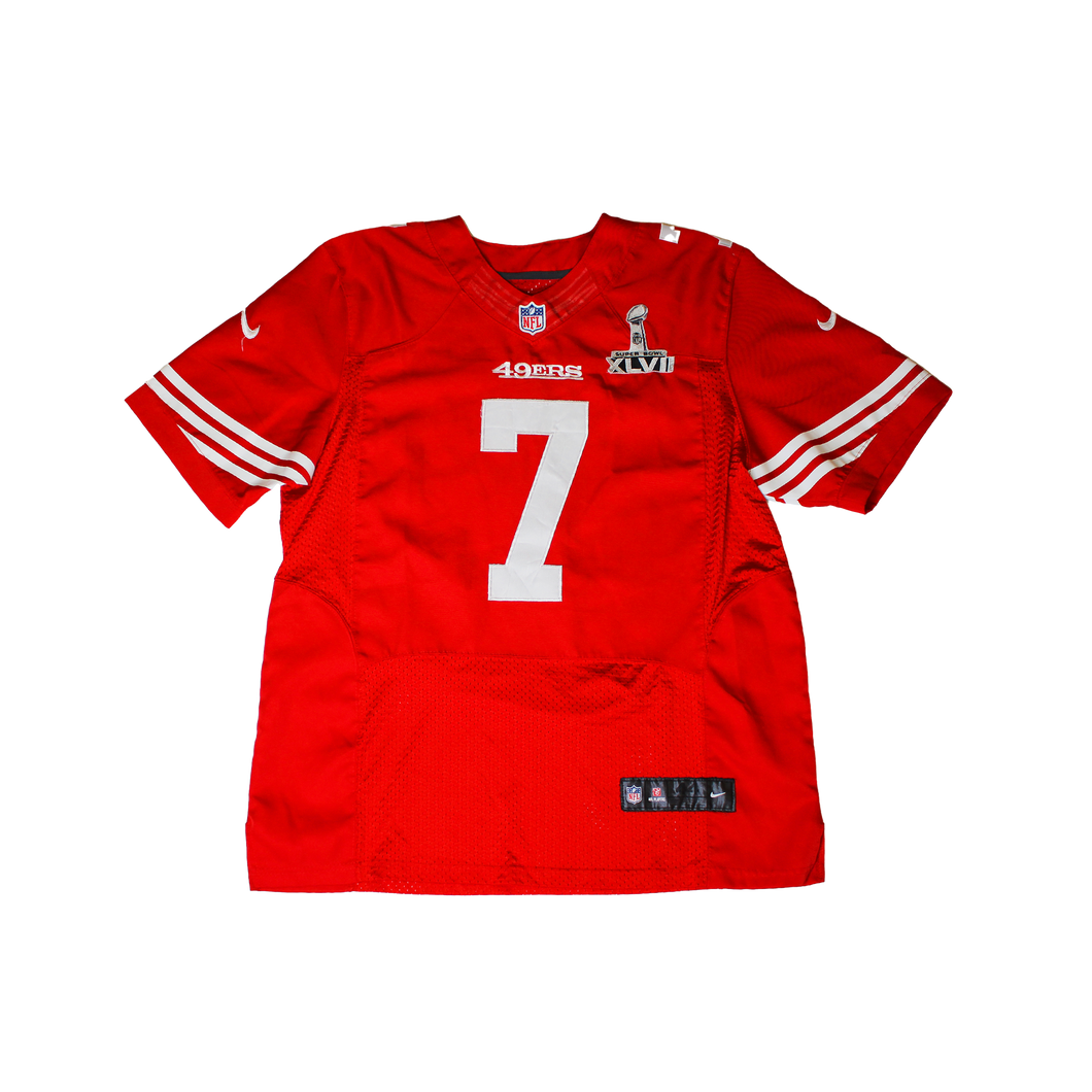 Nike Colin Kaepernick “San Francisco 49ers” #7 Super Bowl Jersey