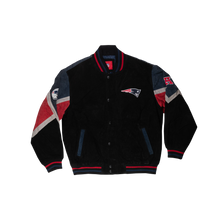 Load image into Gallery viewer, Vintage NFL “New England Patriots” Leather Jacket (2XL)
