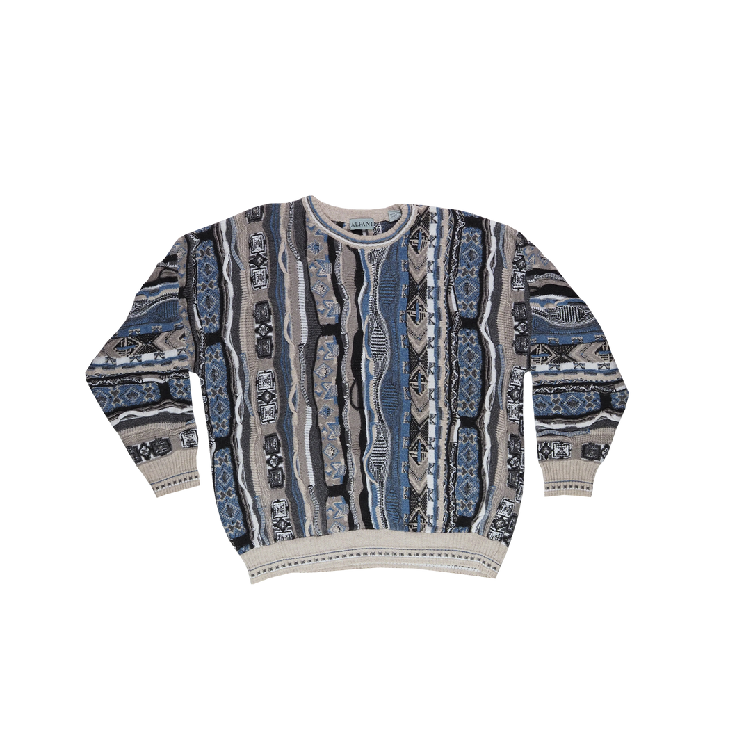 Vintage ALFANI Coogie Style Sweater (XL)