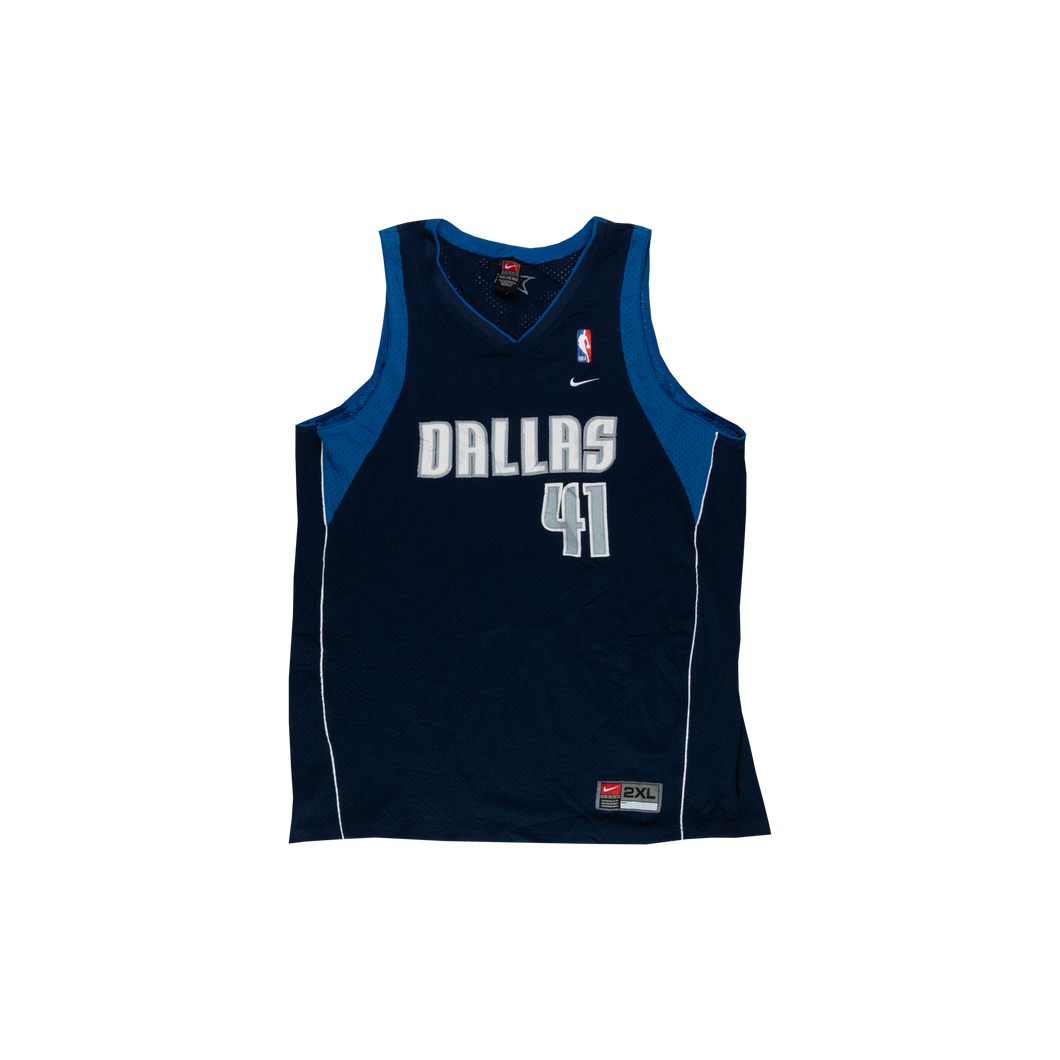 Nike NBA “Dallas Mavericks” Dirk Nowitzki #41 Jersey