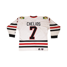 Load image into Gallery viewer, Vintage Starter Blackhawks “Chelios” #7 Jersey
