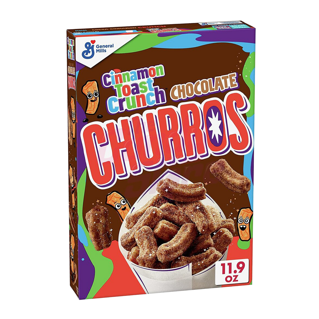 Cinnamon Toast Crunch Chocolate  Churros  Cereals (337g)
