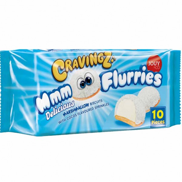 Cravingz Mmm Flurries Cocos Marshmallow Biscuits (100g)