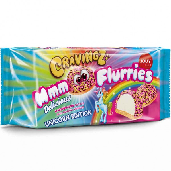 Cravingz Mmm Flurries Unicorn Edition Marshmallow Biscuits (120g)