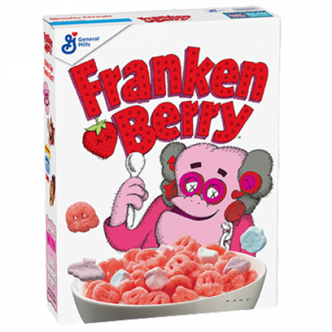 KAWS x Franken Berry Limited Edition Cereals (272g)