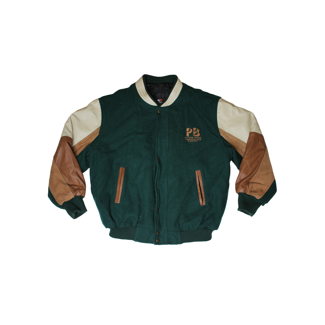 Vintage “Peters Bros” Leather Varsity Jacket