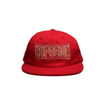 Load image into Gallery viewer, Supreme Metallic Arc 6-Panel Cap (Red)
