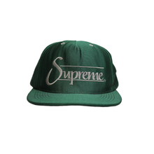 Load image into Gallery viewer, Supreme Metallic Green Classics 5-Panel Vintage Cap
