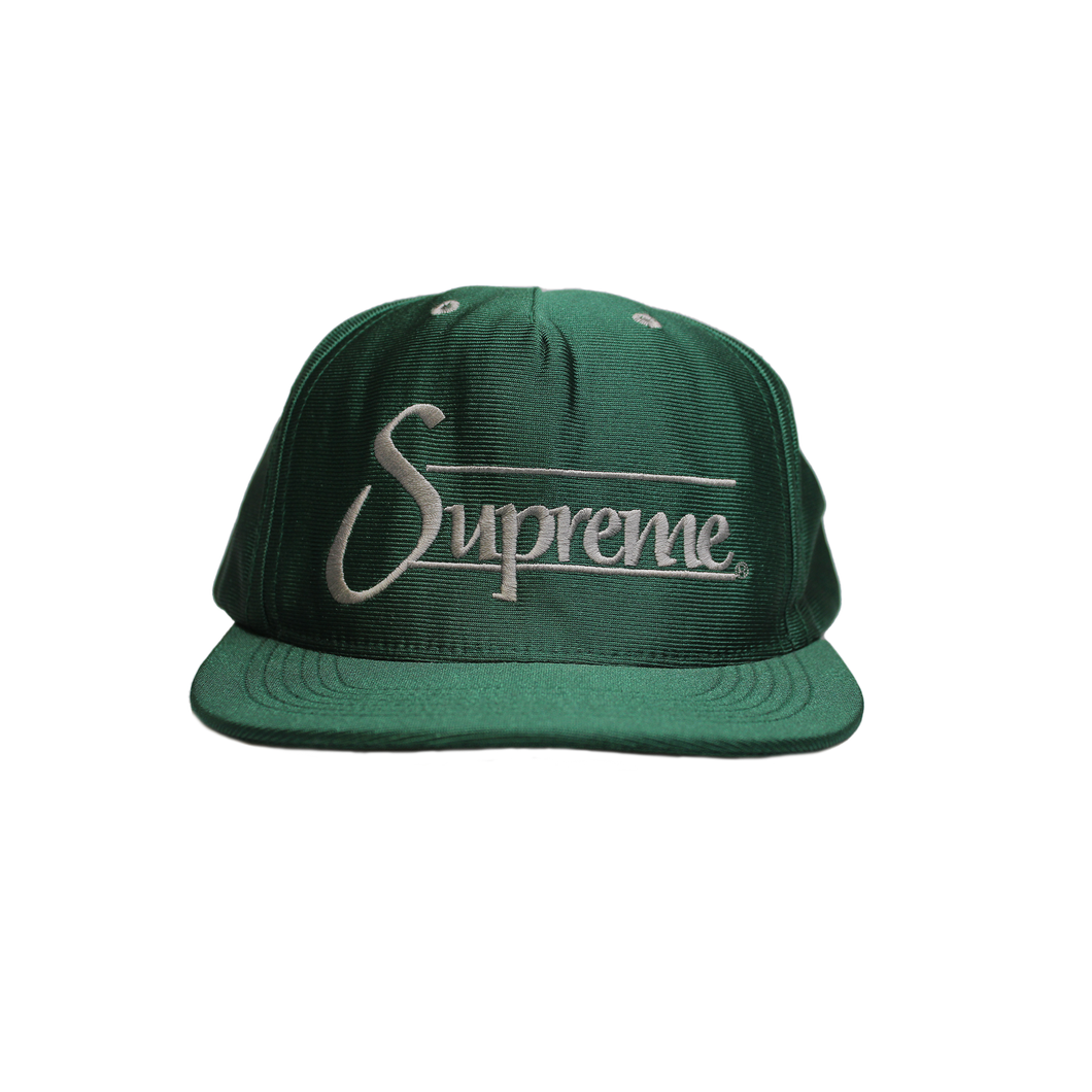 Supreme Metallic Green Classics 5-Panel Vintage Cap