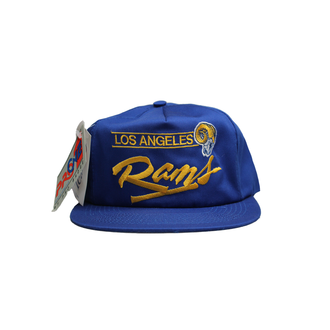 Los Angeles Rams Pro One Vintage Snapback Cap (deadstock)