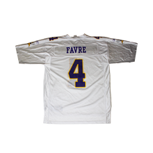 Load image into Gallery viewer, Reebok Brett Favre #4 “Minnesota Vikings “ Authentic White All Throwback Jersey
