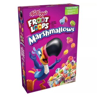 Kellogg's Froot Loops with Marshmallow Cereal (297g)