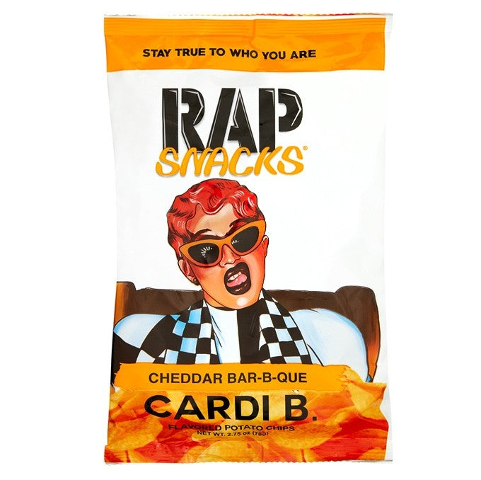 Rap Snacks - Cardi B - Cheddar BBQ Chips (28g)