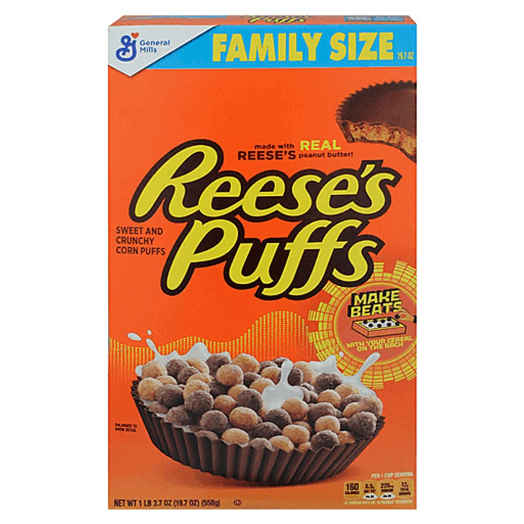 Reese's Puffs Cereal (Family Size) (437g)