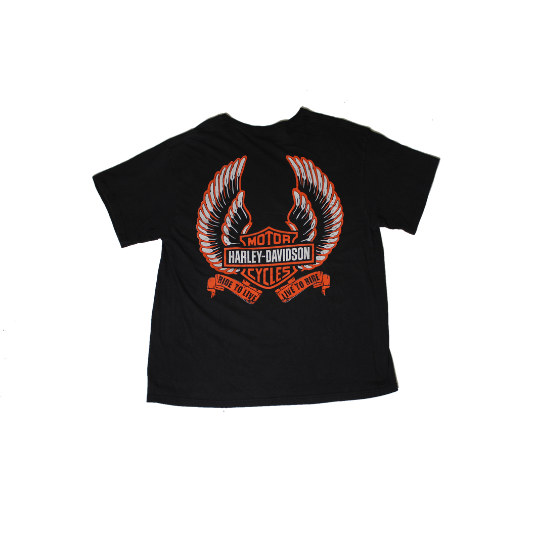Motor Harley-Davidson Cycles ''Ride To live, Live to Ride'' Shirt