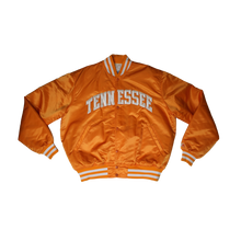 Load image into Gallery viewer, Vintage Starter button-down “University of Tennessee” Bomber Jacket
